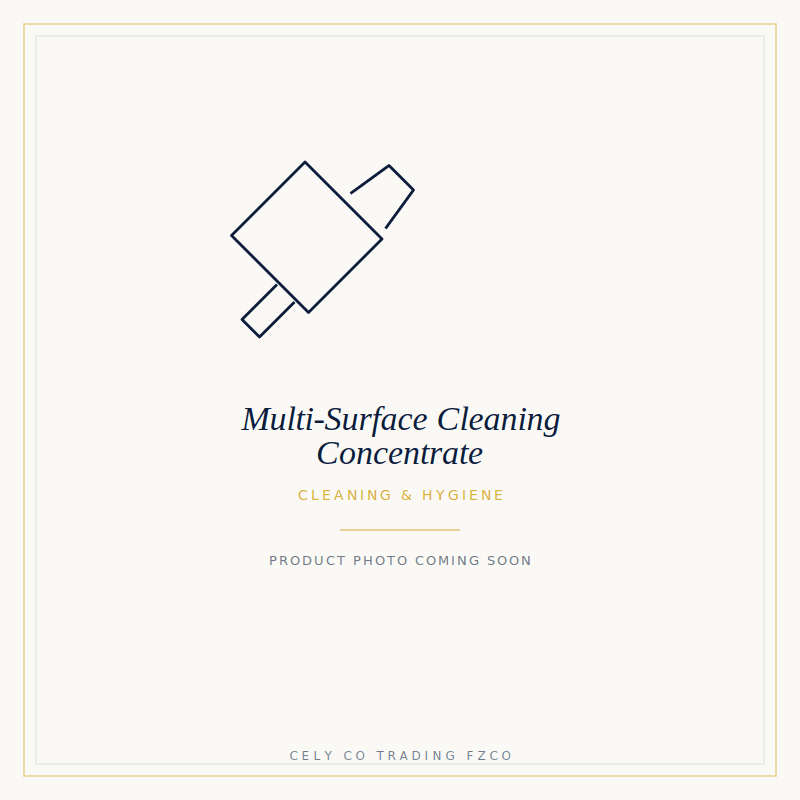 Multi-surface cleaning concentrate can for commercial cleaning use — photo coming soon